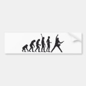 evolution guitar bumpersticker (Voorkant)