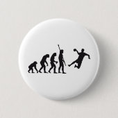 evolution handball ronde button 5,7 cm (Voorkant)