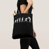 Evolution Hobby Sport Fencing Humor Tote Bag (Dichtbij)