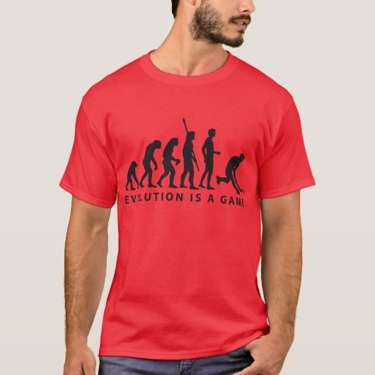 evolution hockey t-shirt (Voorkant)