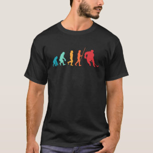 Evolution IJshockeyspeler Wintersport IJshockey T-shirt