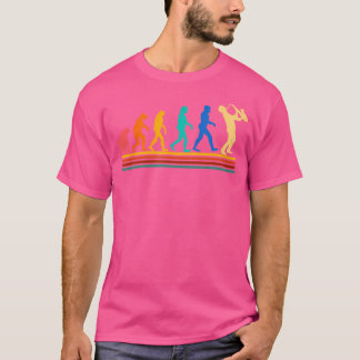 Evolution Jazz Musicus Saxofonist Orkest T-shirt