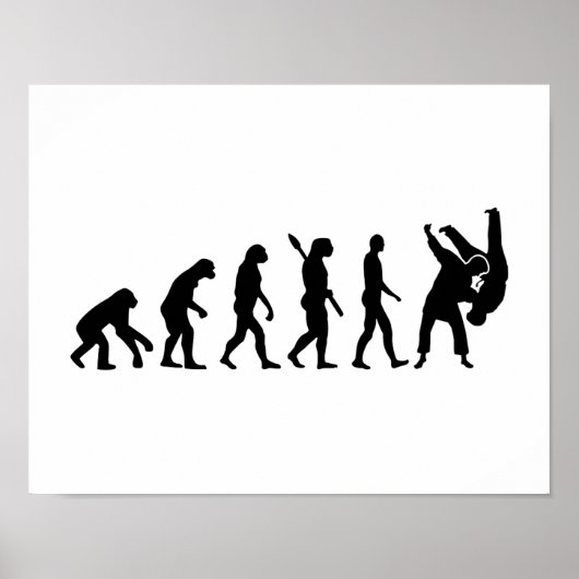 Evolution Judo Poster (Voorkant)
