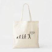 Evolution - Just follow me on twitter Tote Bag (Voorkant)