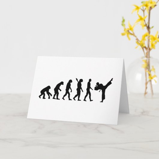 Evolution Karate kickboxing Kaart (Gele Bloem)