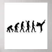 Evolution Karate kickboxing Poster (Voorkant)