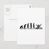 Evolution Kart Briefkaart (Voorkant / Achterkant)