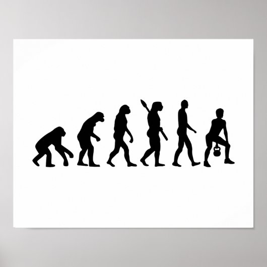 Evolution Kettlebell Poster (Voorkant)
