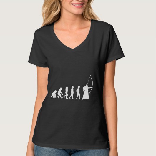 Evolution Kyudo Samurai Archery Ryu T-shirt (Voorkant)