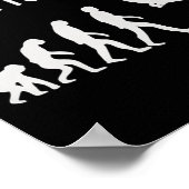 Evolution Made To Climb Klimuitrusting Silhouet Poster (Hoek)