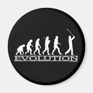 Evolution - Man - Golfsport Magneet