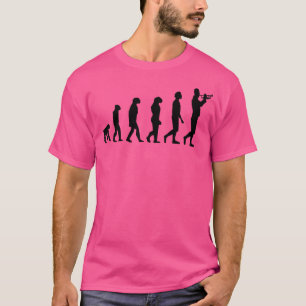 Evolution Marching Band Trompet T Shirt Funny Musi
