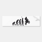 evolution motorbike bumpersticker (Voorkant)