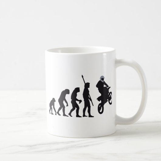 evolution motorbike koffiemok (Rechts)