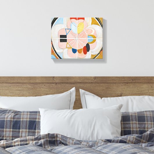 Evolution No.13 by Hilma af Klint Canvas Afdruk (Insitu (Slaapkamer))