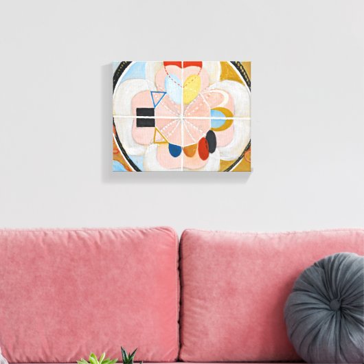 Evolution No.13 by Hilma af Klint Canvas Afdruk (Insitu (Woonkamer))