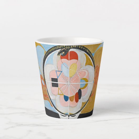 Evolution No.13 by Hilma af Klint Latte Mok (Voorkant)