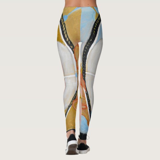Evolution No.13 by Hilma af Klint Leggings (Achterkant)