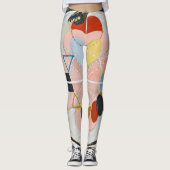 Evolution No.13 by Hilma af Klint Leggings (Voorkant)