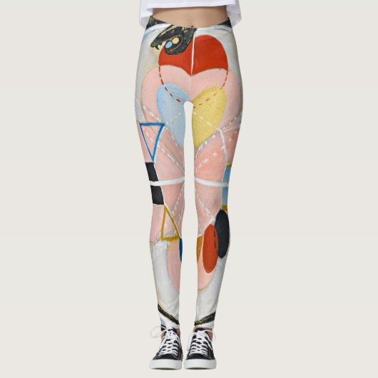 Evolution No.13 by Hilma af Klint Leggings (Voorkant)