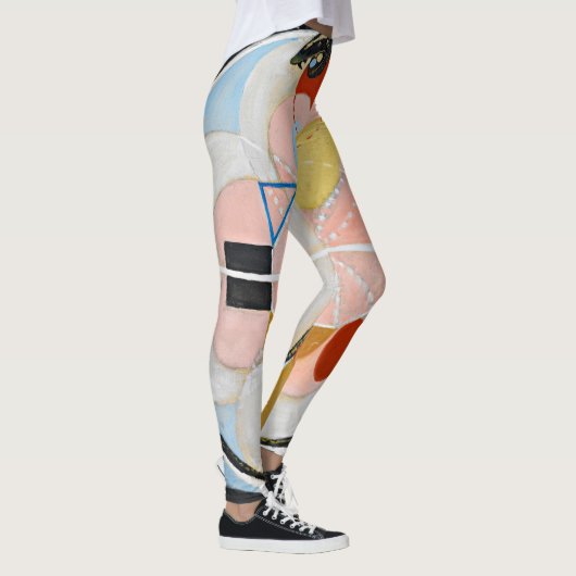 Evolution No.13 by Hilma af Klint Leggings (Rechts)