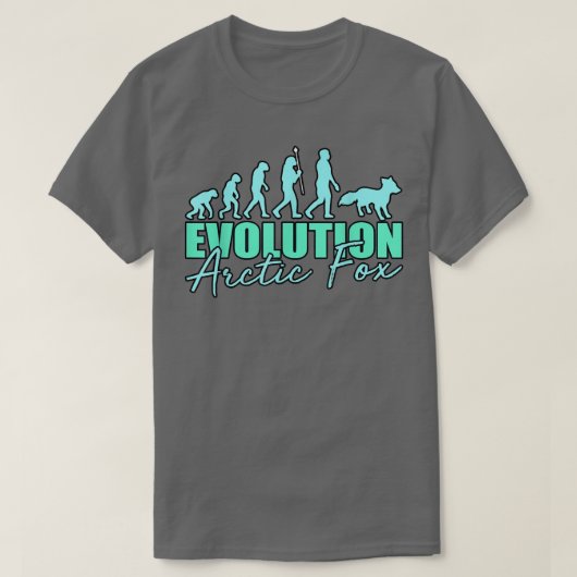 Evolution Of Arctic Foes 1057 T-shirt (Design voorkant)