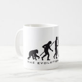 evolution of man alien koffiemok (Voorkant links)