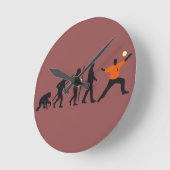 evolution of man handball goal keeper ronde klok (Hoek)