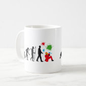 evolution of man paintball player koffiemok (Voorkant links)