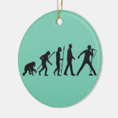 evolution of man rock metal singer keramisch ornament (Links)