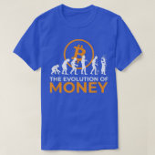 Evolution of Money Bitcoin to Mars T-Shirt (Design voorkant)