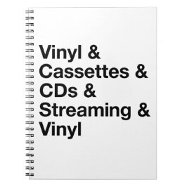 Evolution of Music Notebook Notitieboek