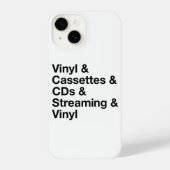 Evolution of Music Phone Case iPhone Hoesje (Achterkant)