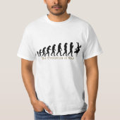EVOLUTION OF RAP DANCE T-shirt (Voorkant)