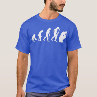 Evolution of the thinker philosophy philosopher t-shirt