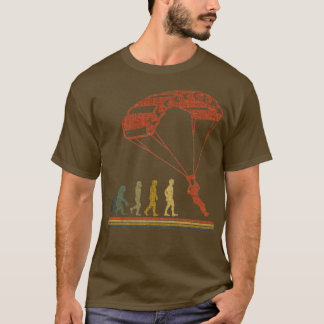 Evolution Parachute Jumping T-shirt