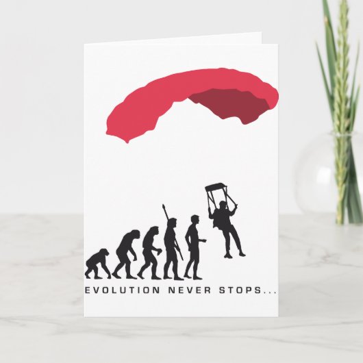 evolution Parachute Kaart (Voorkant)