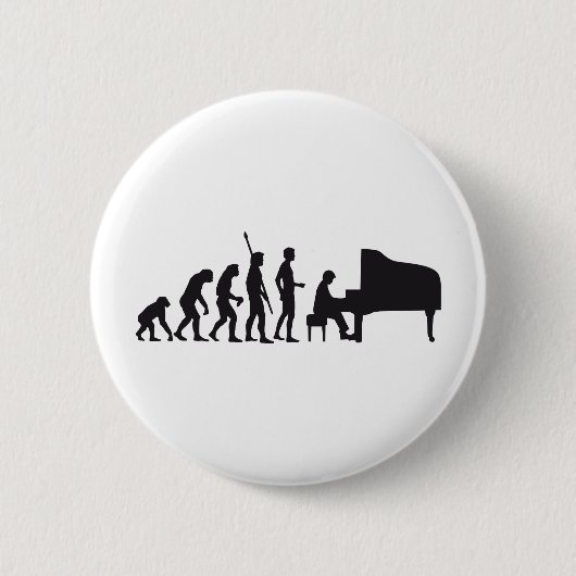 evolution piano ronde button 5,7 cm (Voorkant)