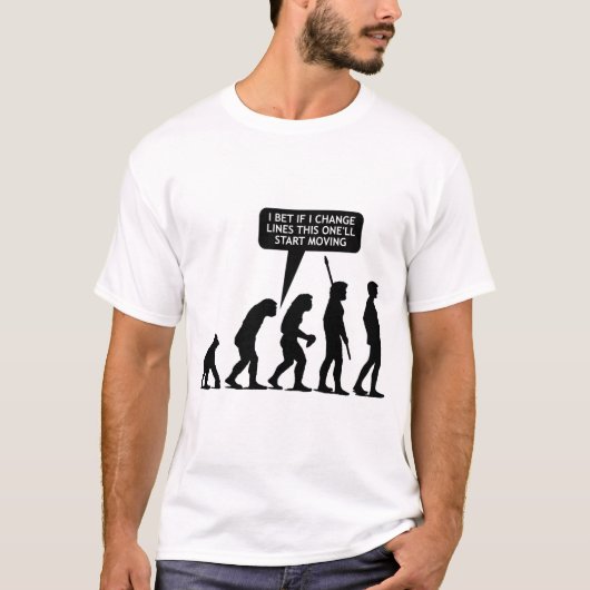 Evolution Post Kantoor - White T-shirt (Voorkant)