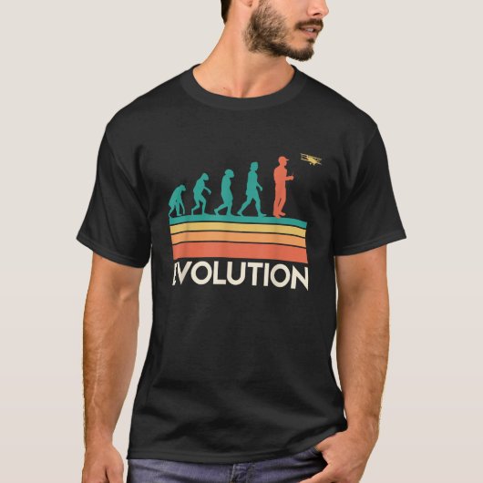 Evolution RC P Piloten Model Vliegtuig Afstandsbed T-shirt (Voorkant)