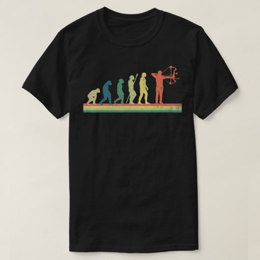 Evolution Retro Cadeau Archer T-shirt (Design voorkant)