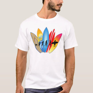 Evolution Retro Surfen T-shirt