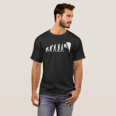 Evolution Rock-beklimming T-shirt (Voorkant volledig)