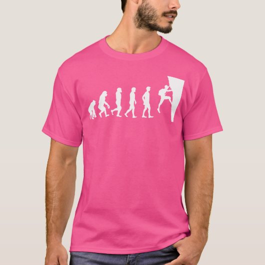 Evolution Rock Climate T-shirt (Voorkant)