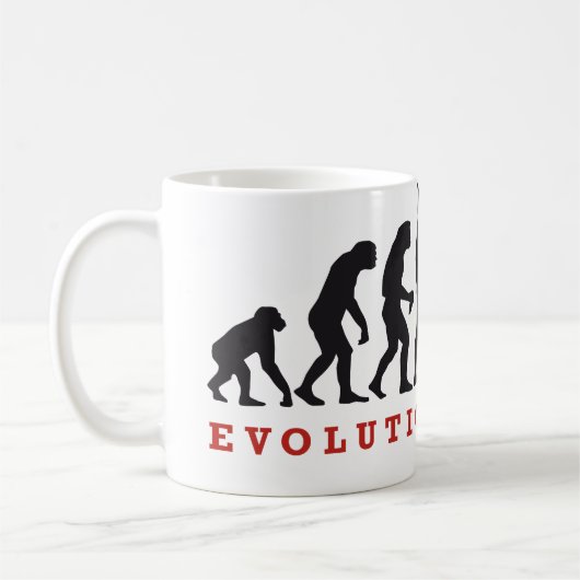 evolution rocks koffiemok (Links)