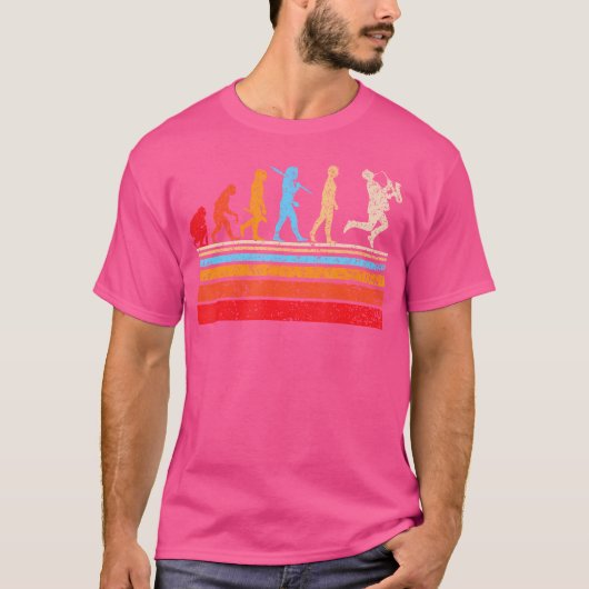 Evolution Saxofoonspeler Saxofonist Jazz Brass T-shirt (Voorkant)