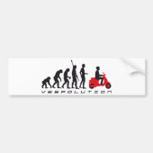 evolution scooter bumpersticker (Voorkant)