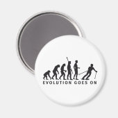 evolution ski magneet (Voorkant / Achterkant)