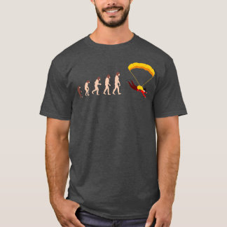 Evolution Skydive Paraglider Gift Idee T-shirt