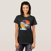 Evolution Skydiver Parachutespringen Skydiving Par T-shirt (Voorkant volledig)